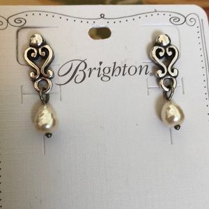 Brighton pearl dangle earrings
